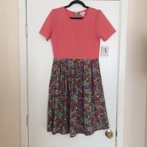L LuLaRoe Amelia Dress DD21 1465